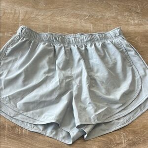 Light Gray Women's Nike Tempo Shorts